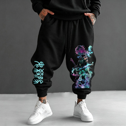 Unisex Demon Slayer Casual Anime Streetwear Pants