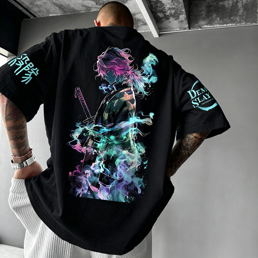 Unisex Anime Inspired Vintage T-Shirt