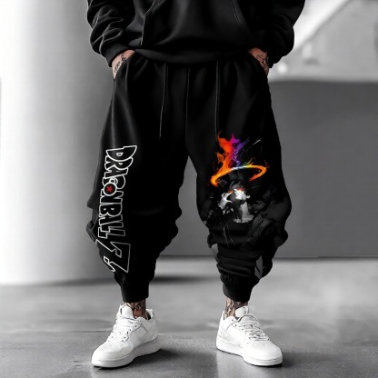 Unisex Casual Anime Streetwear Pants