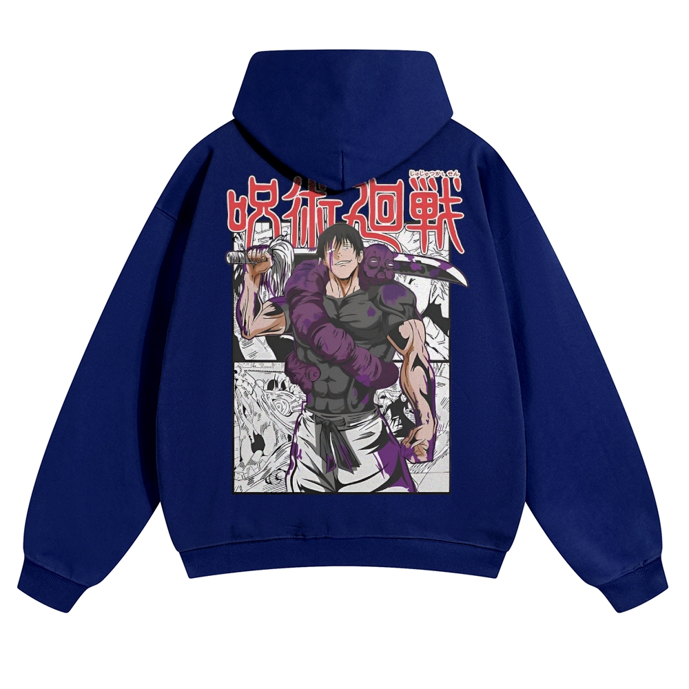 Unisex Casual Anime Print Hoodie-AnimeClothe