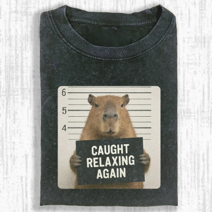 FUNNY CAPYBARA T-SHIRT-ComicClothe