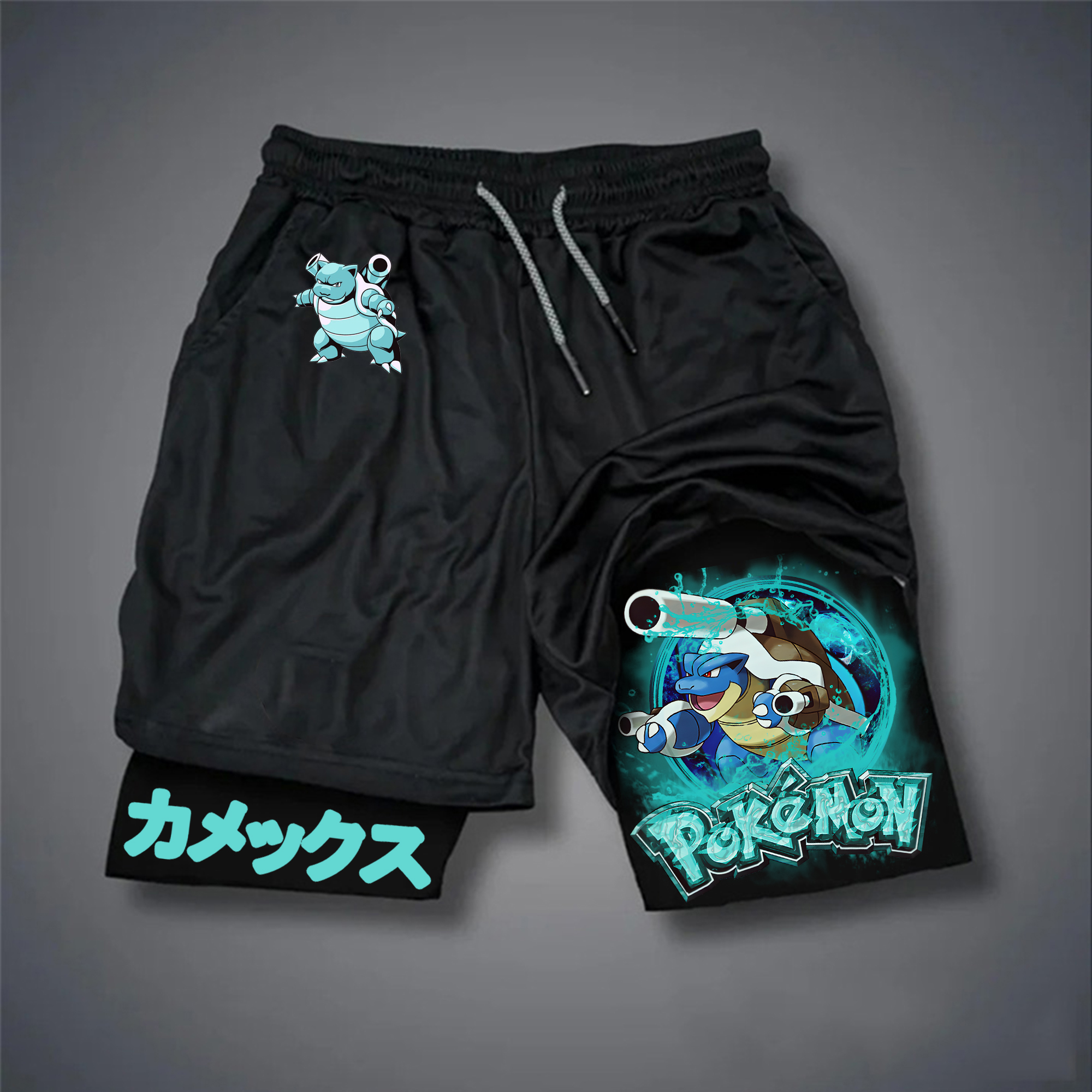 Unisex Casual Anime Streetwear Shorts-AnimeClothe