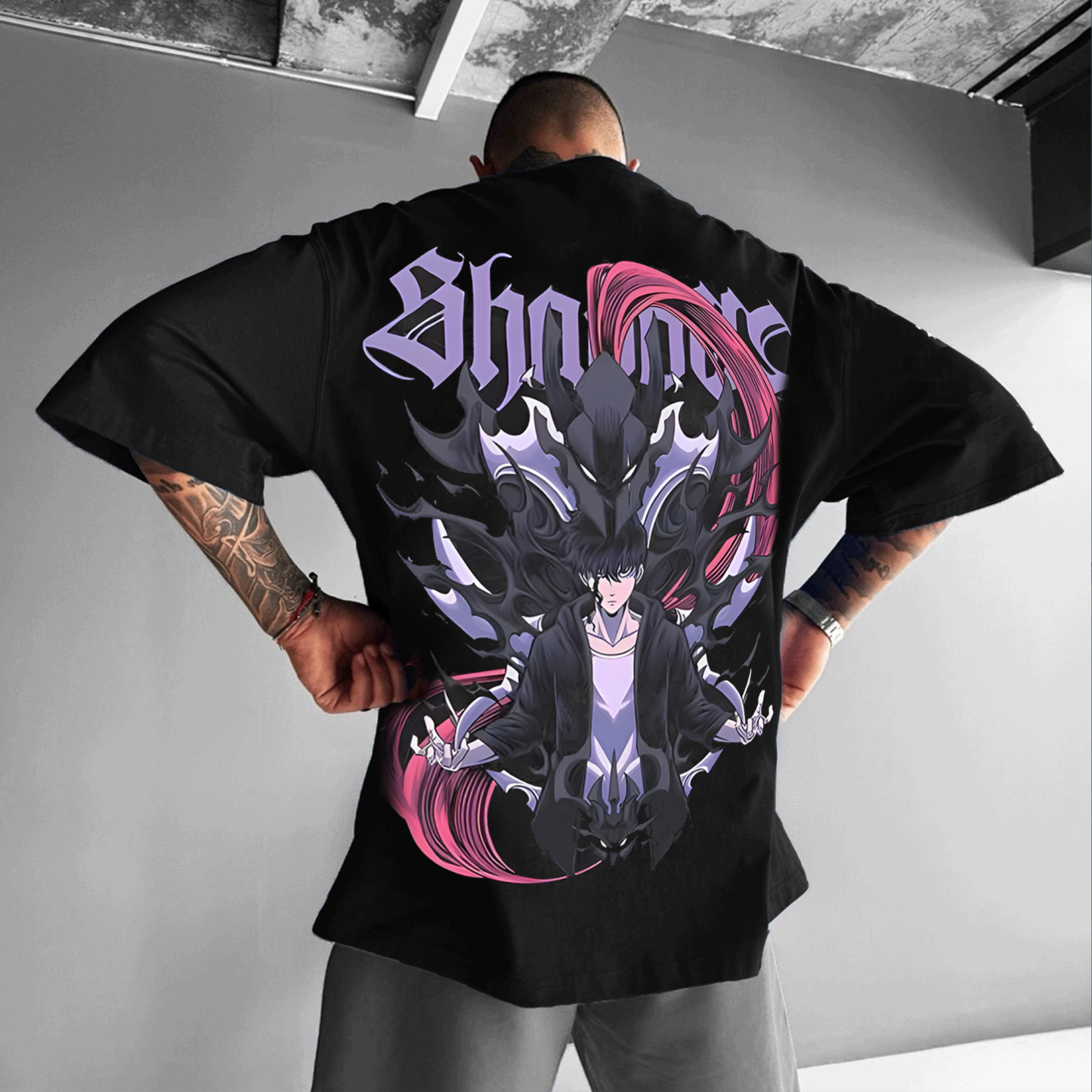 Unisex Anime Inspired Vintage T-Shirt-AnimeClothe