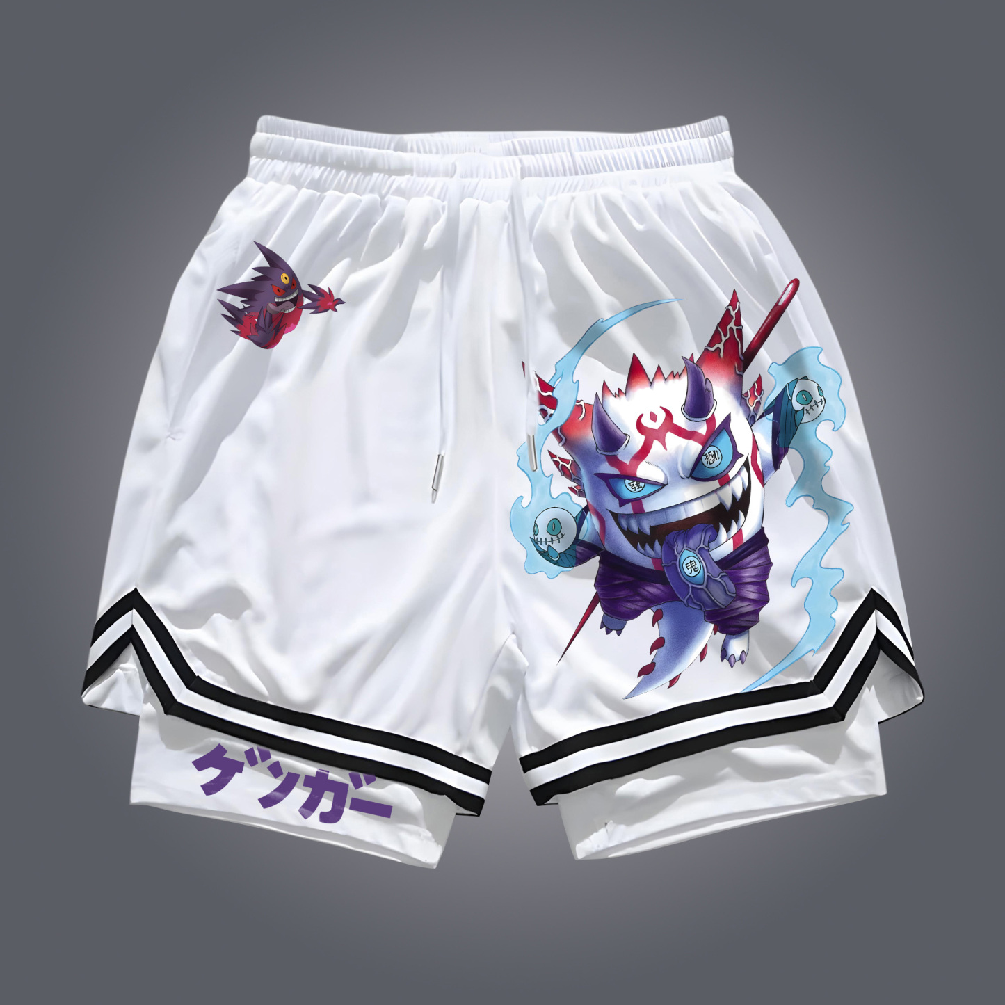 Unisex Casual Anime Streetwear Shorts