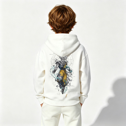 Dragon Ball Anime Graphic Hoodie for Goku Kids Cartoon Print Cotton Tee