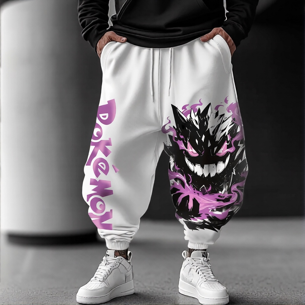 Pokémon Unisex Anime Gengar Pants