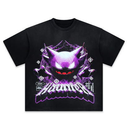 Unisex    Anime Inspired Vintage T-Shirt