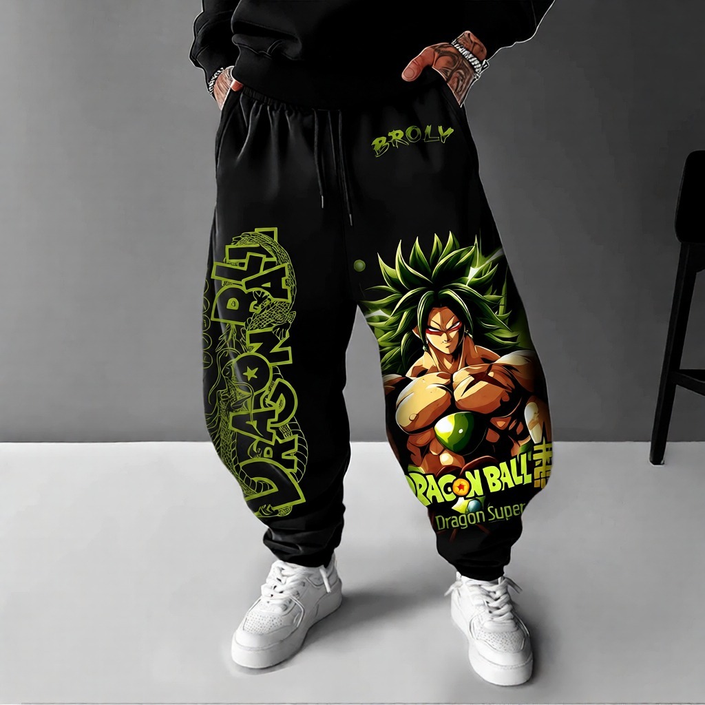 Unisex Casual Anime Streetwear Pants