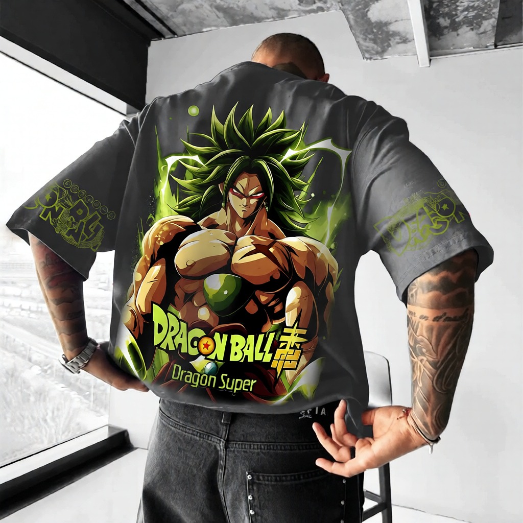 Unisex Anime Inspired Vintage T-Shirt