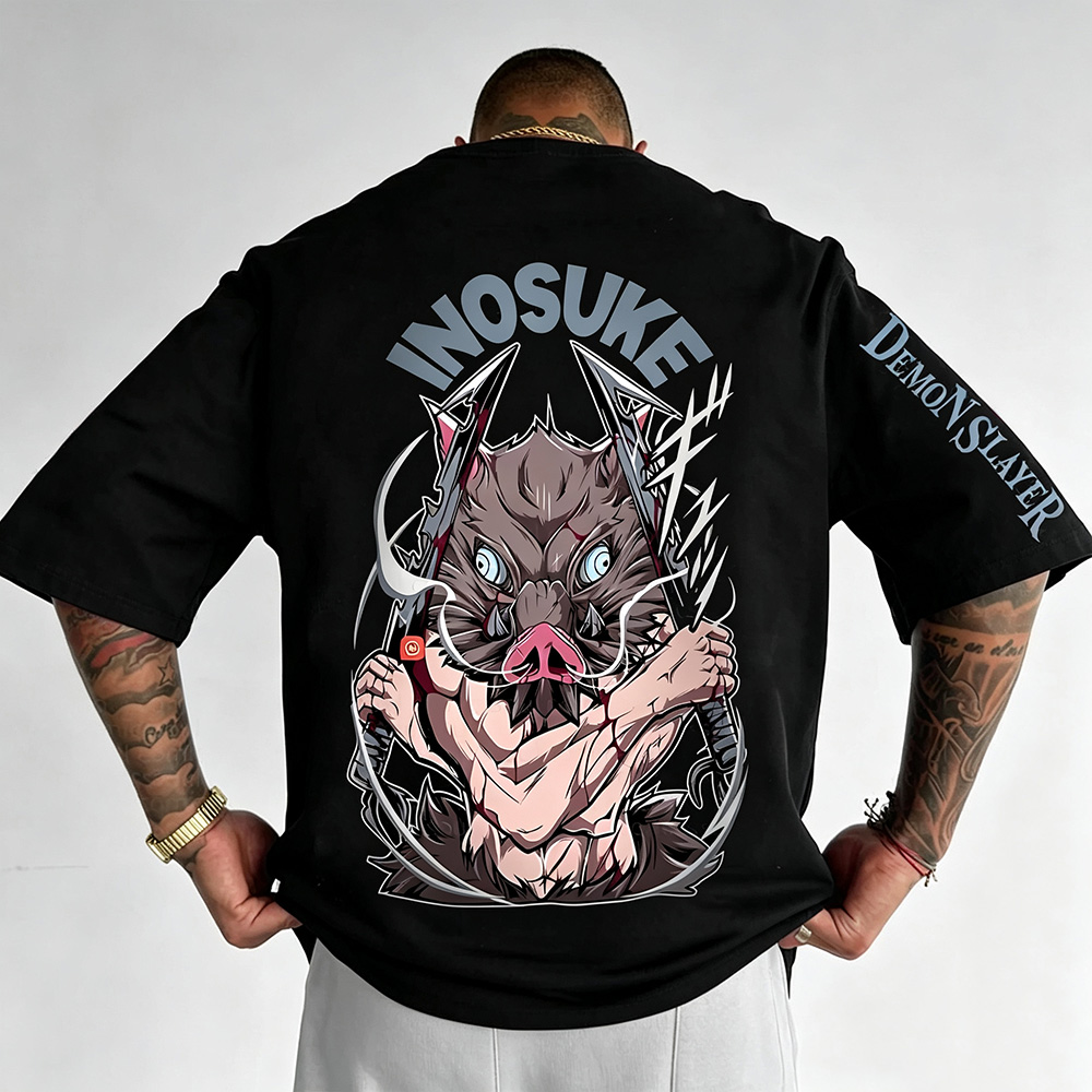 Unisex  Demon Slayer Anime Inspired Vintage T-Shirt