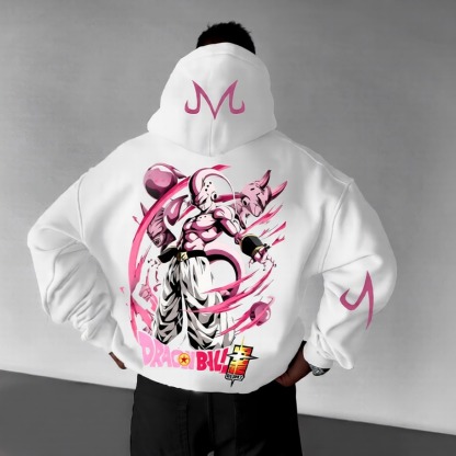 Unisex Anime Print  Casual Oversized Hoodie