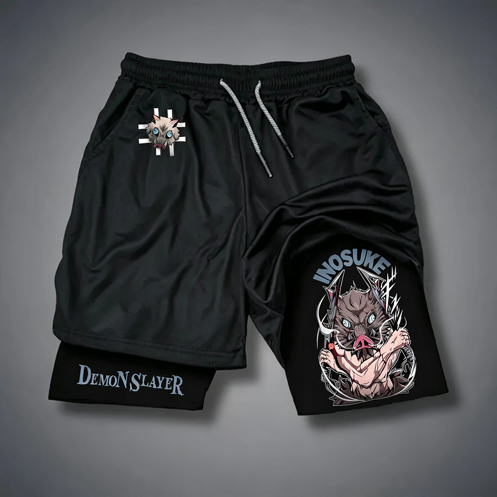 Unisex Demon Slayer Casual Anime Streetwear Shorts