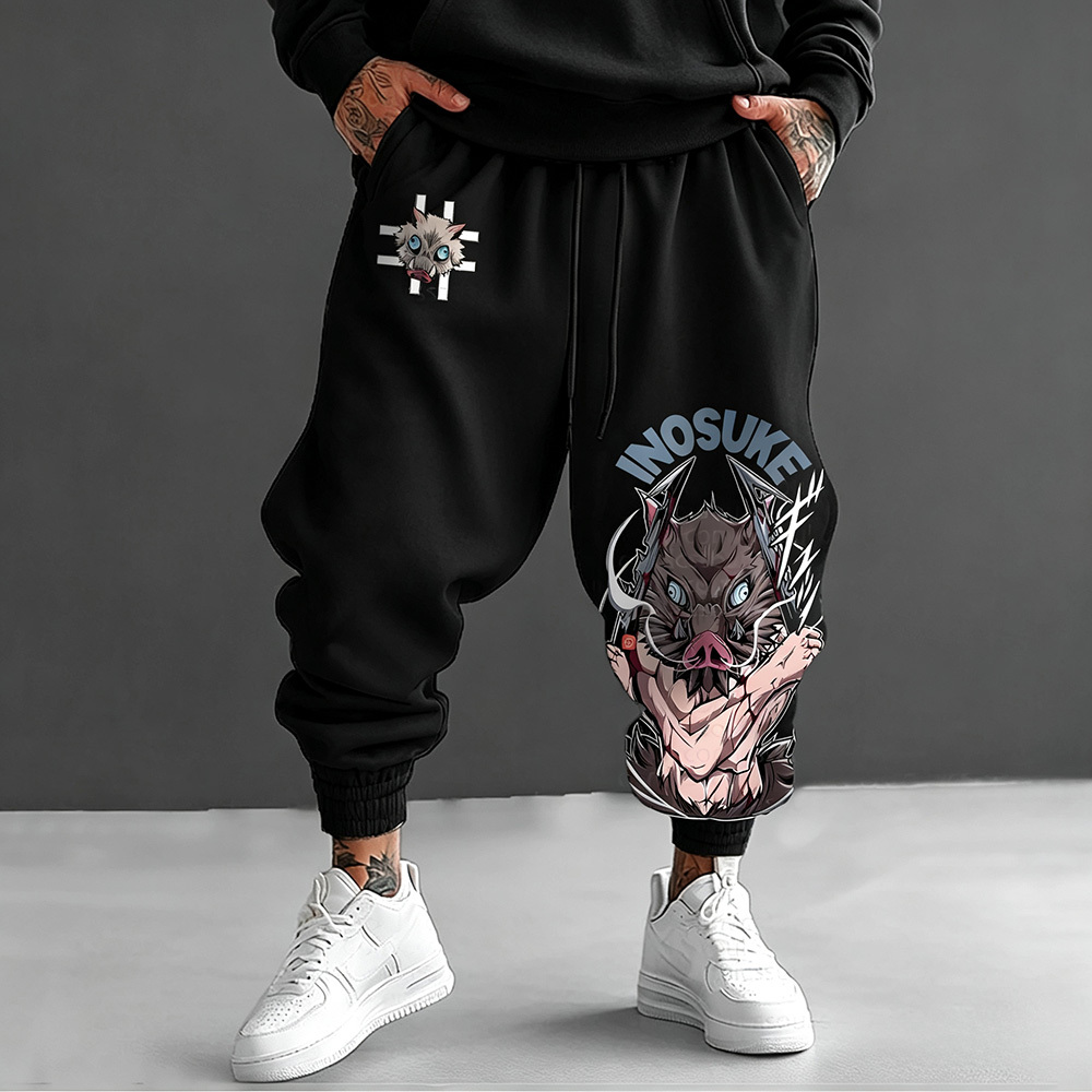 Unisex ��Demon Slayer�� Casual Anime Streetwear Pants