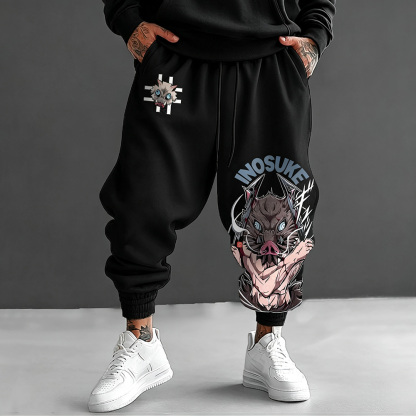 Unisex Demon Slayer Casual Anime Streetwear Pants