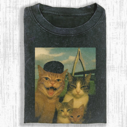 WACKY CAT  T-SHIRT-ComicClothe