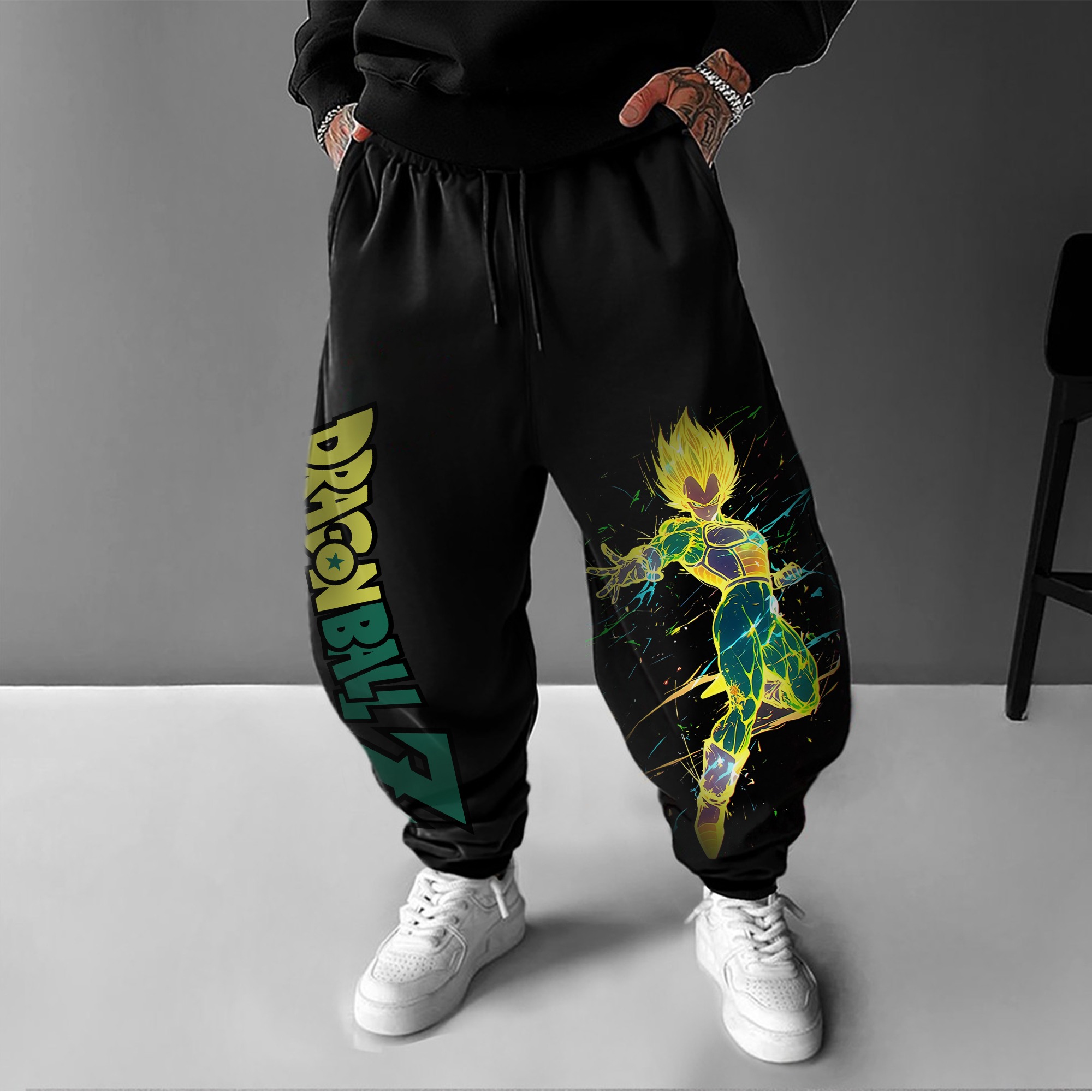 Unisex Casual Anime Streetwear Pants