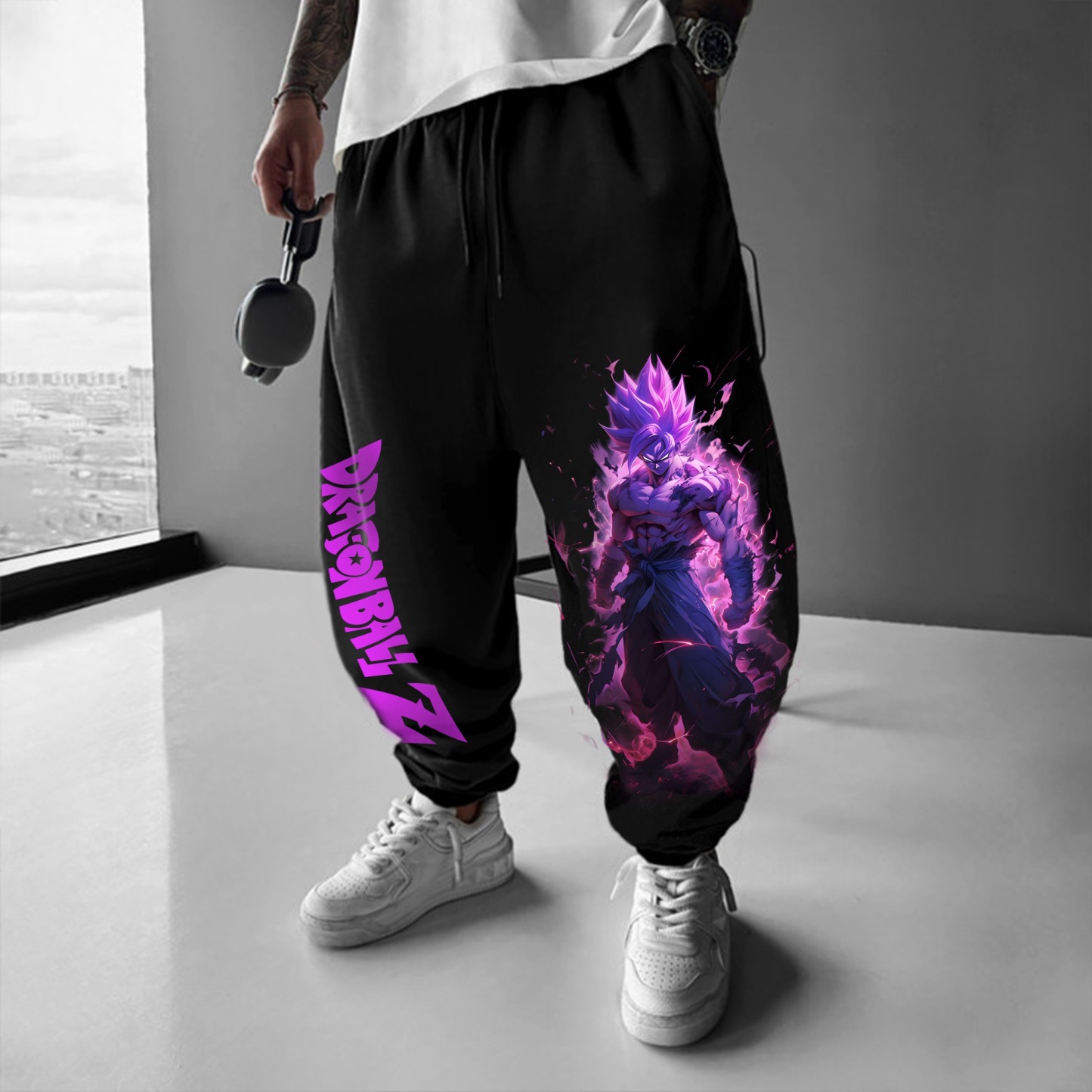 Unisex Casual Anime Streetwear Pants