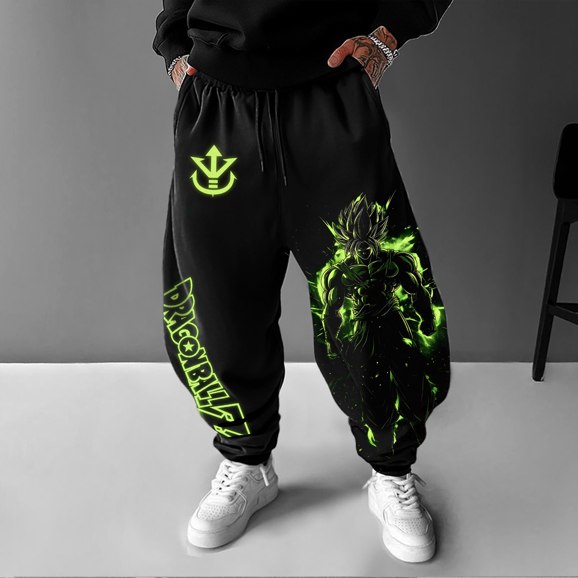 Unisex Casual Anime Streetwear Pants