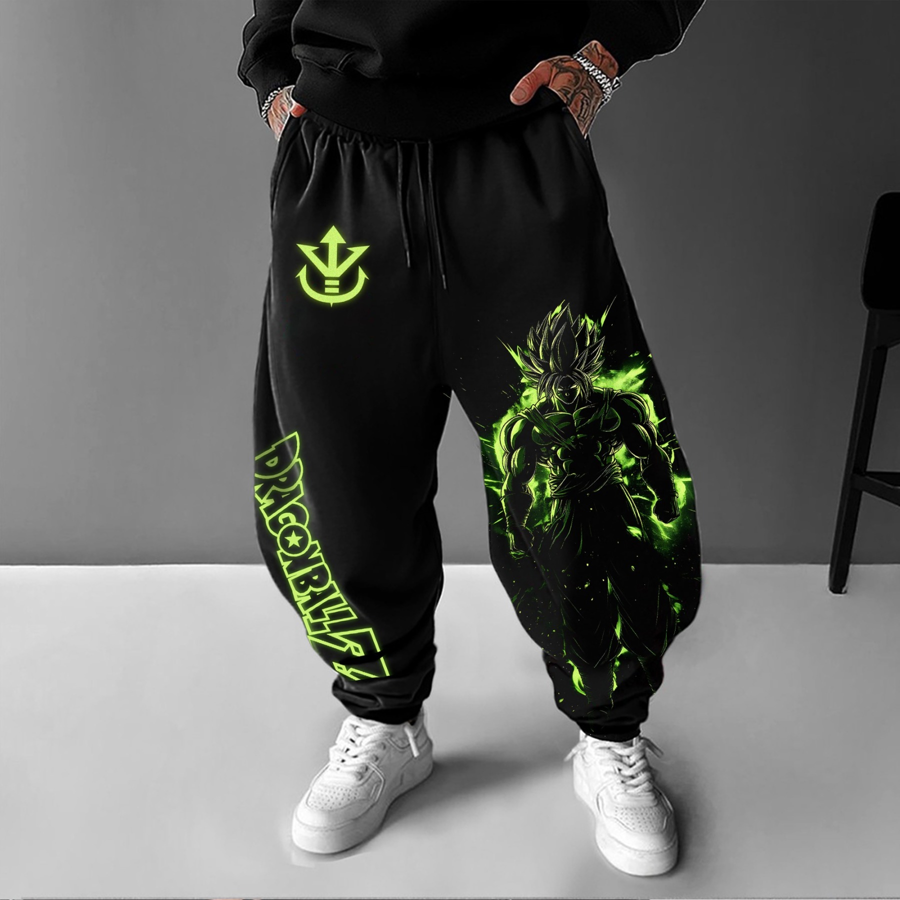 Unisex Casual Anime Streetwear Pants