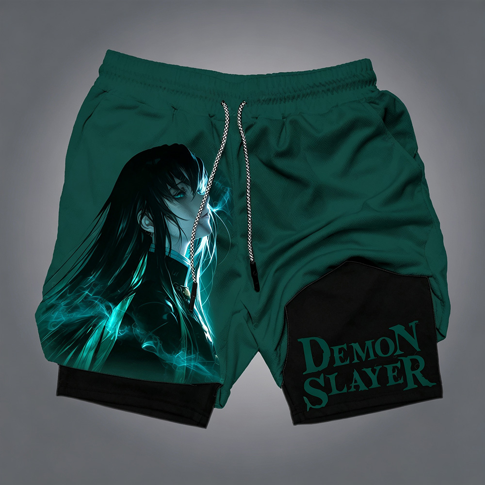 Unisex Demon Slayer Casual Anime Streetwear Shorts