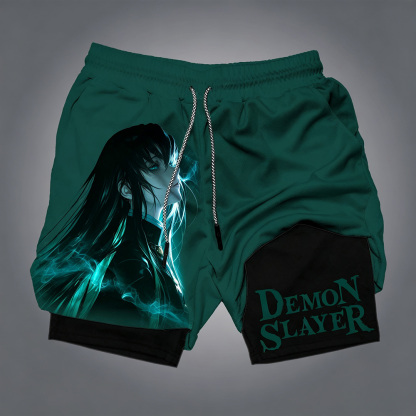 Unisex Demon Slayer Casual Anime Streetwear Shorts