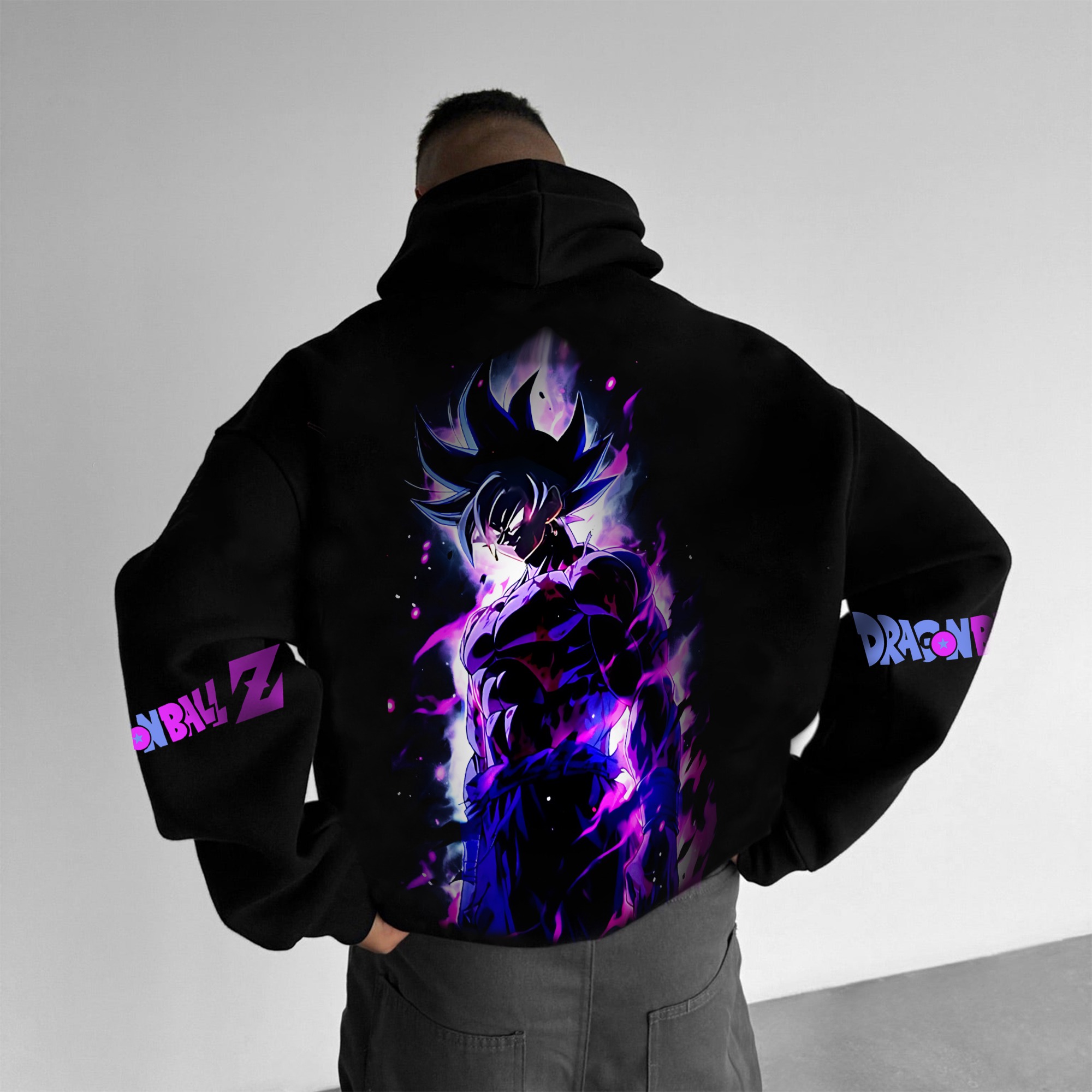 Unisex Anime Print  Casual Oversized Hoodie