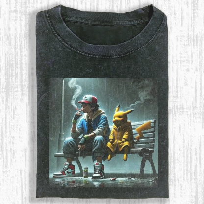DETECTIVE PIKACHU T-SHIRT-ComicClothe
