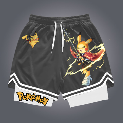 Unisex Casual Anime Streetwear Shorts