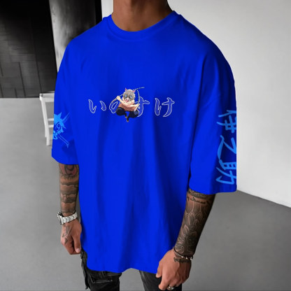 Unisex  Demon Slayer Anime Inspired Vintage T-Shirt