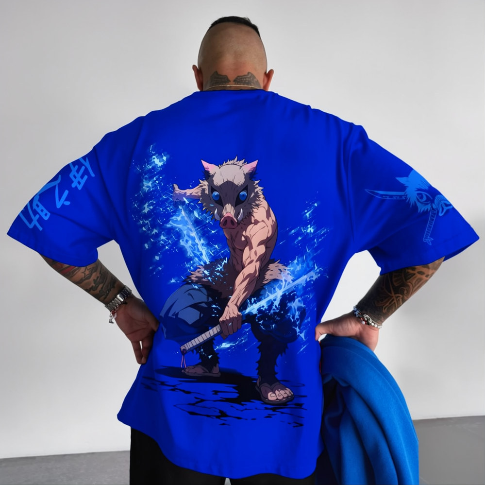 Unisex Anime Inspired Vintage T-Shirt