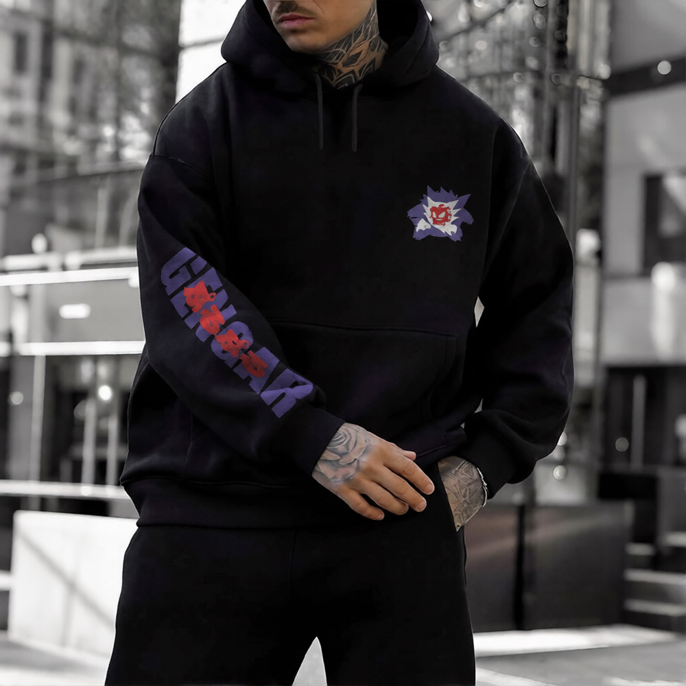 Pokémon Unisex Anime Gengar Hoodie