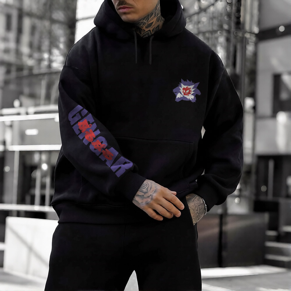 Pokémon Unisex Anime Gengar Hoodie