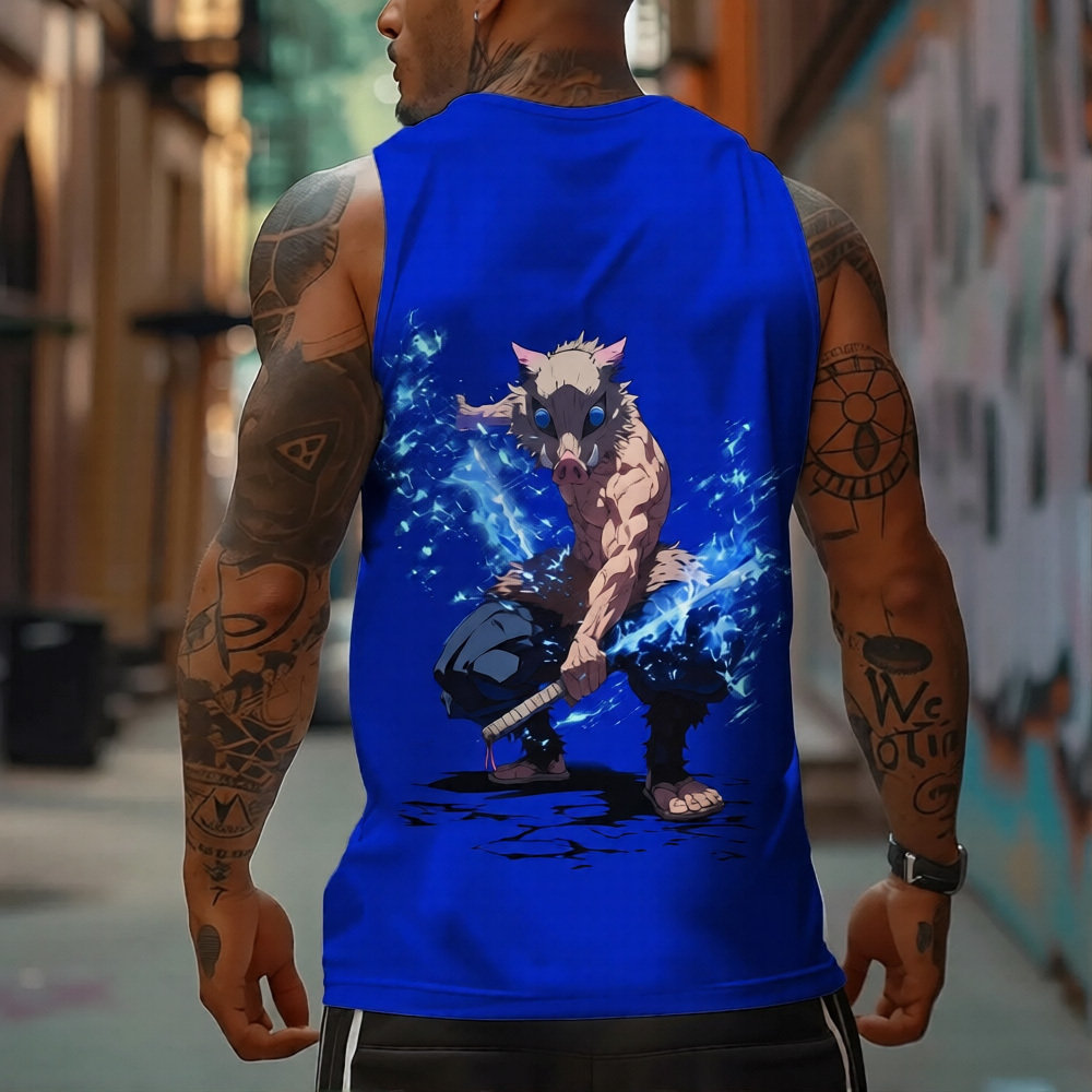 Unisex ��Demon Slayer�� Casual Anime Tank Top