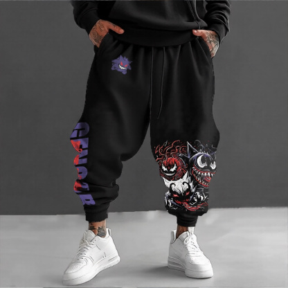 Pokémon Unisex Anime Gengar Pants