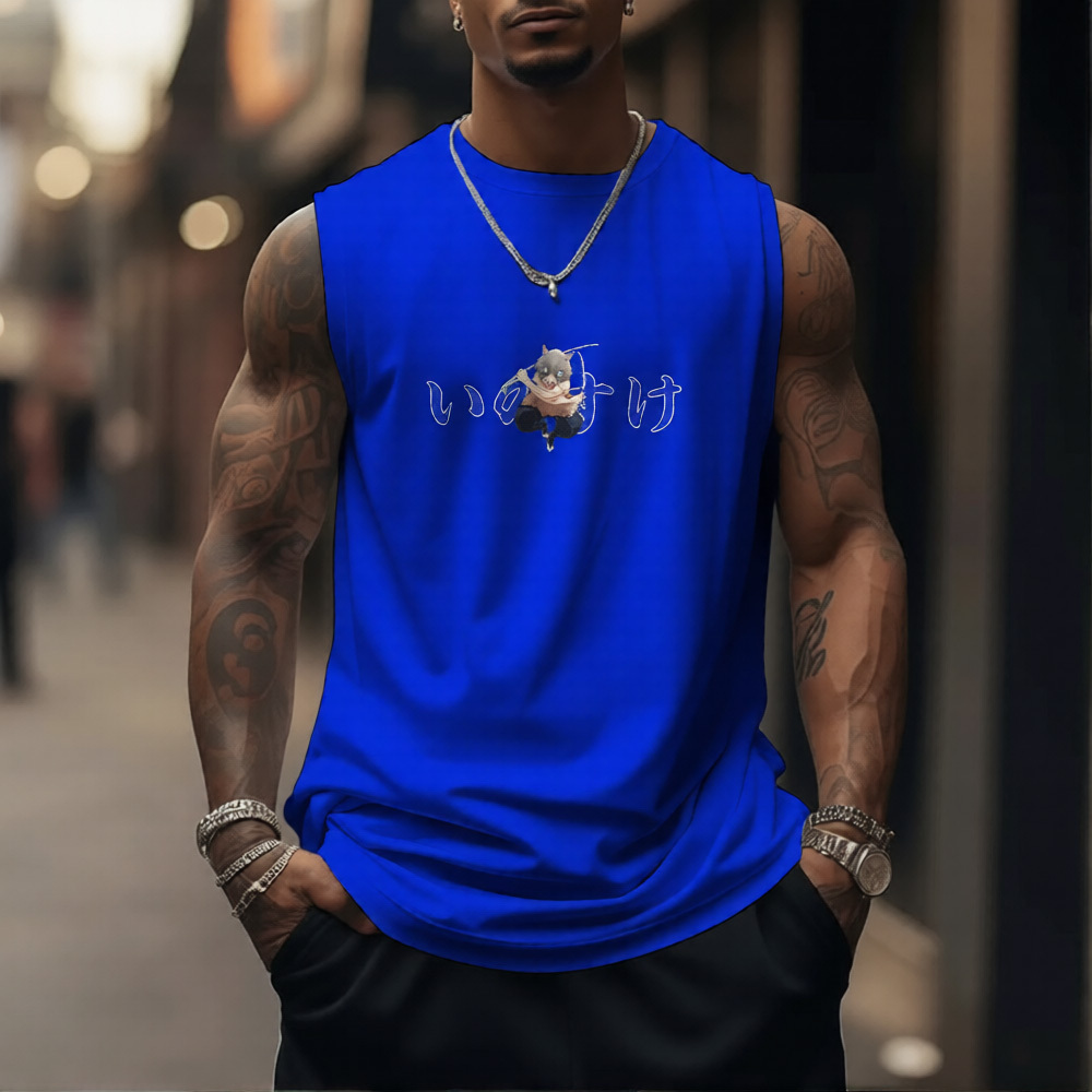 Unisex Demon Slayer Casual Anime  Tank Top