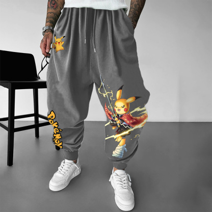 Unisex Casual Anime Streetwear Pants