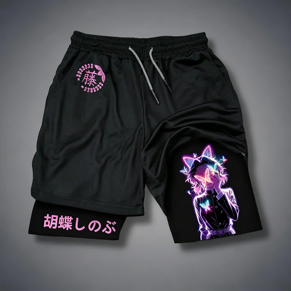 Unisex Demon Slayer Casual Anime Streetwear Shorts
