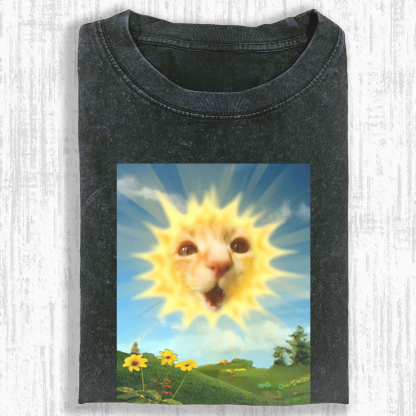 SUNSHINE CAT T-SHIRT-ComicClothe