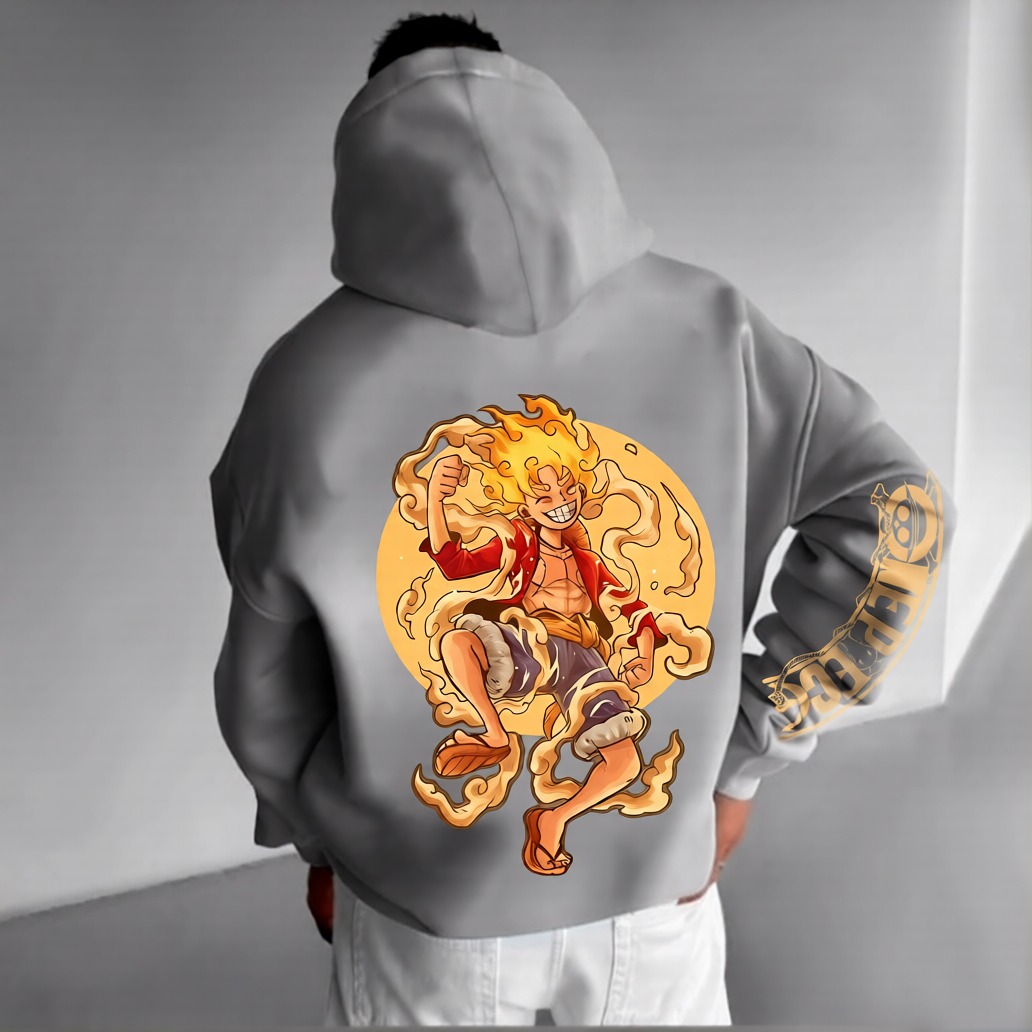 Unisex Anime Graphic Streetwear Vintage Hoodie