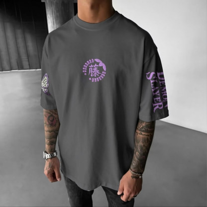 Unisex  Demon Slayer Anime Inspired Vintage T-Shirt