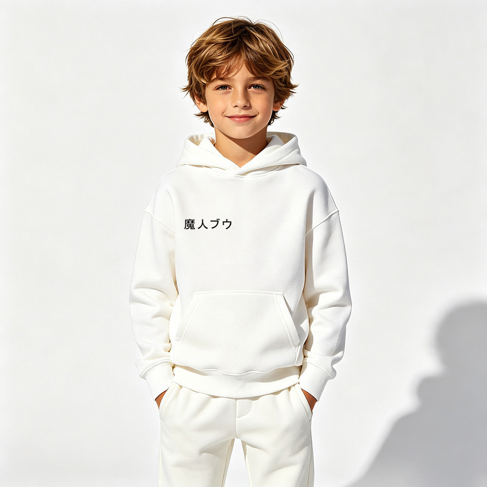 Dragon Ball Anime Graphic Hoodie for Frieza Kids Cartoon Print Cotton Tee