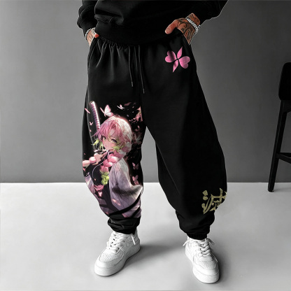 Unisex Demon Slayer Casual Anime Streetwear Pants