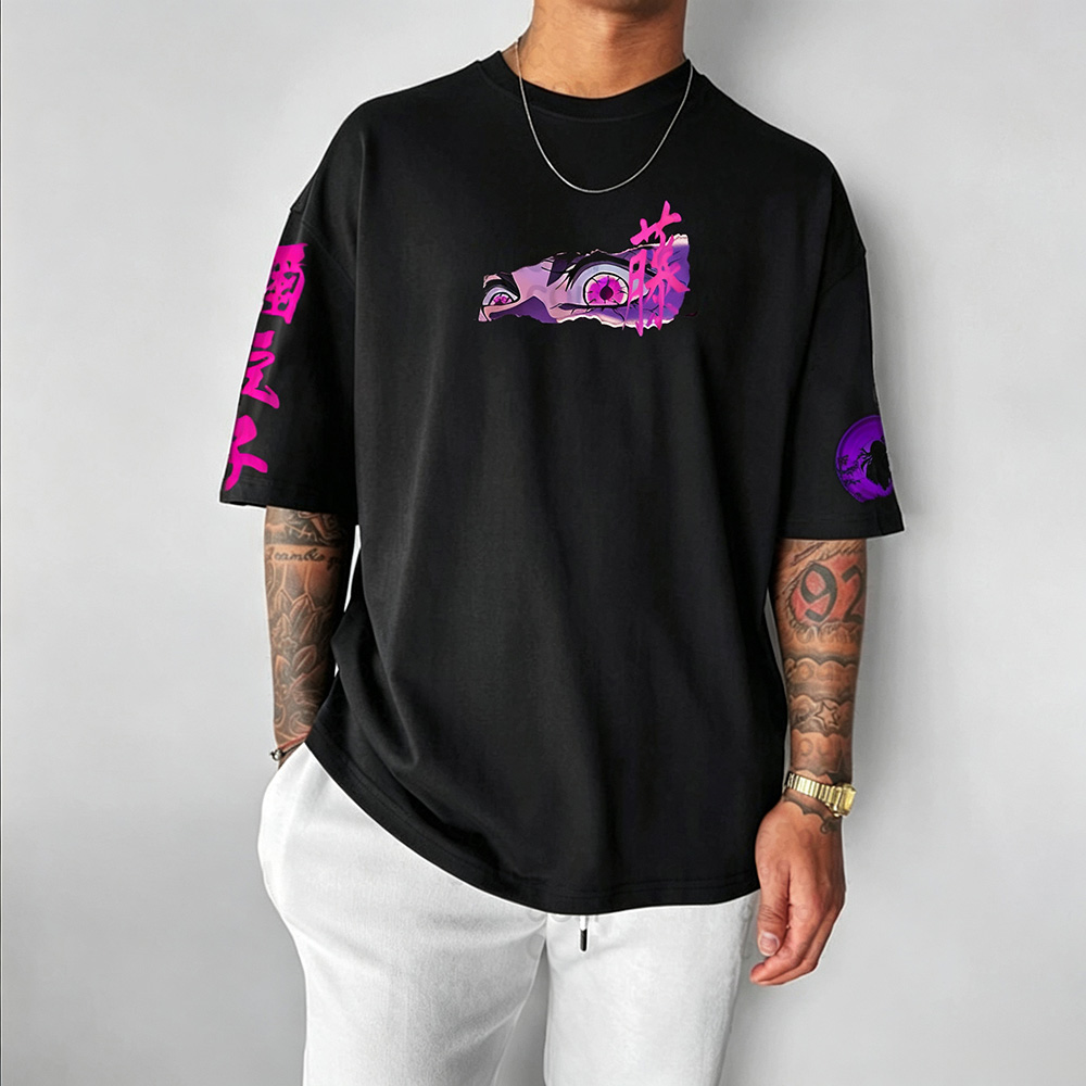 Unisex  Demon Slayer Anime Inspired Vintage T-Shirt
