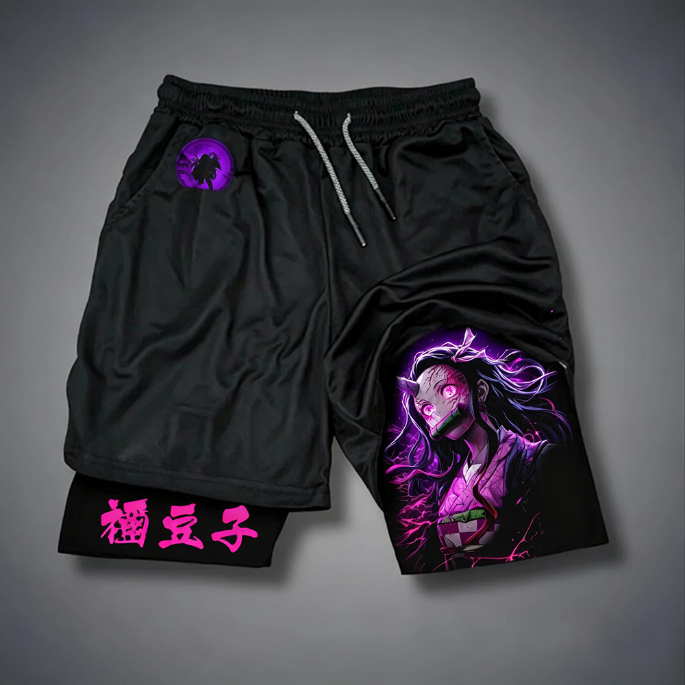 Unisex Demon Slayer Casual Anime Streetwear Shorts