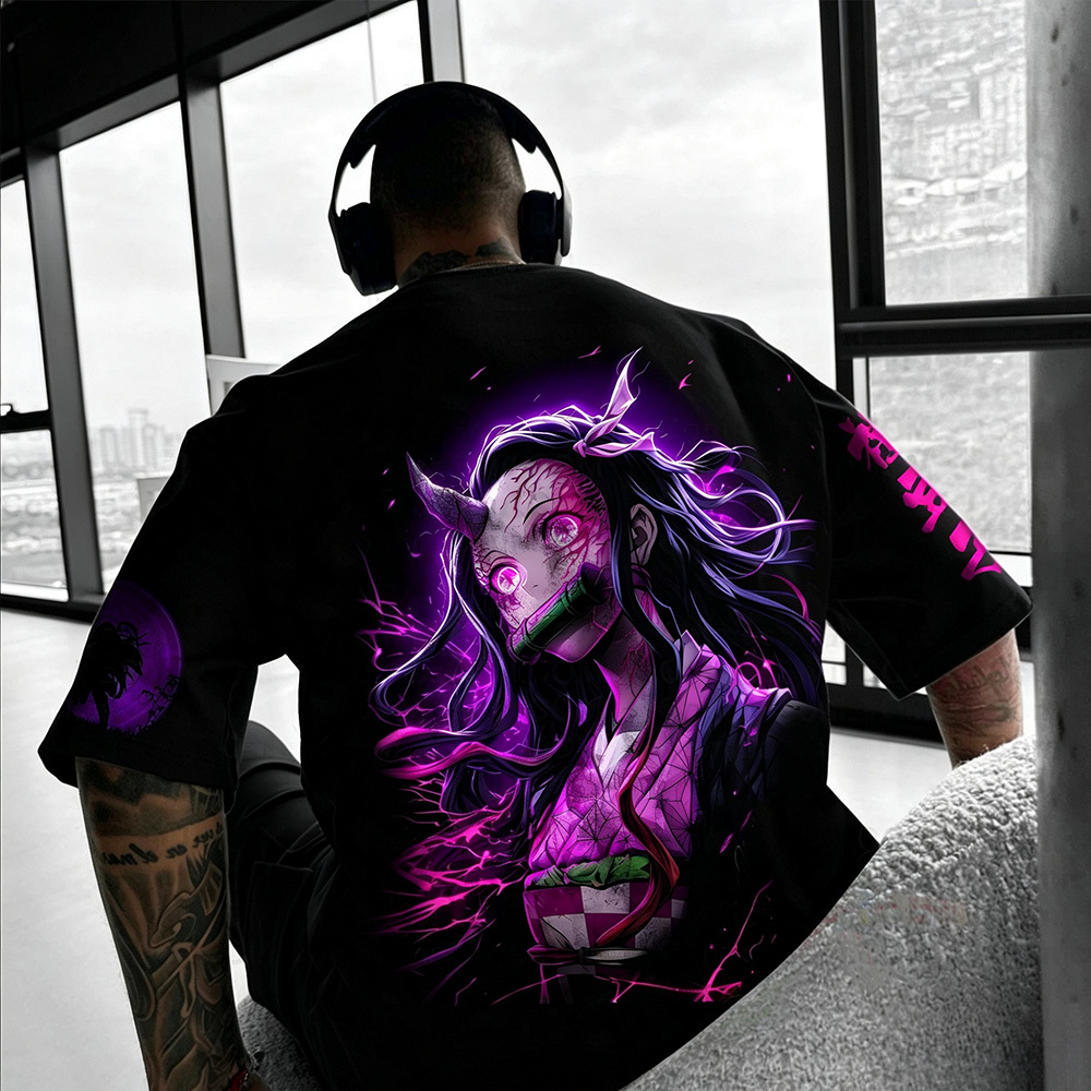 Unisex Anime Inspired Vintage T-Shirt