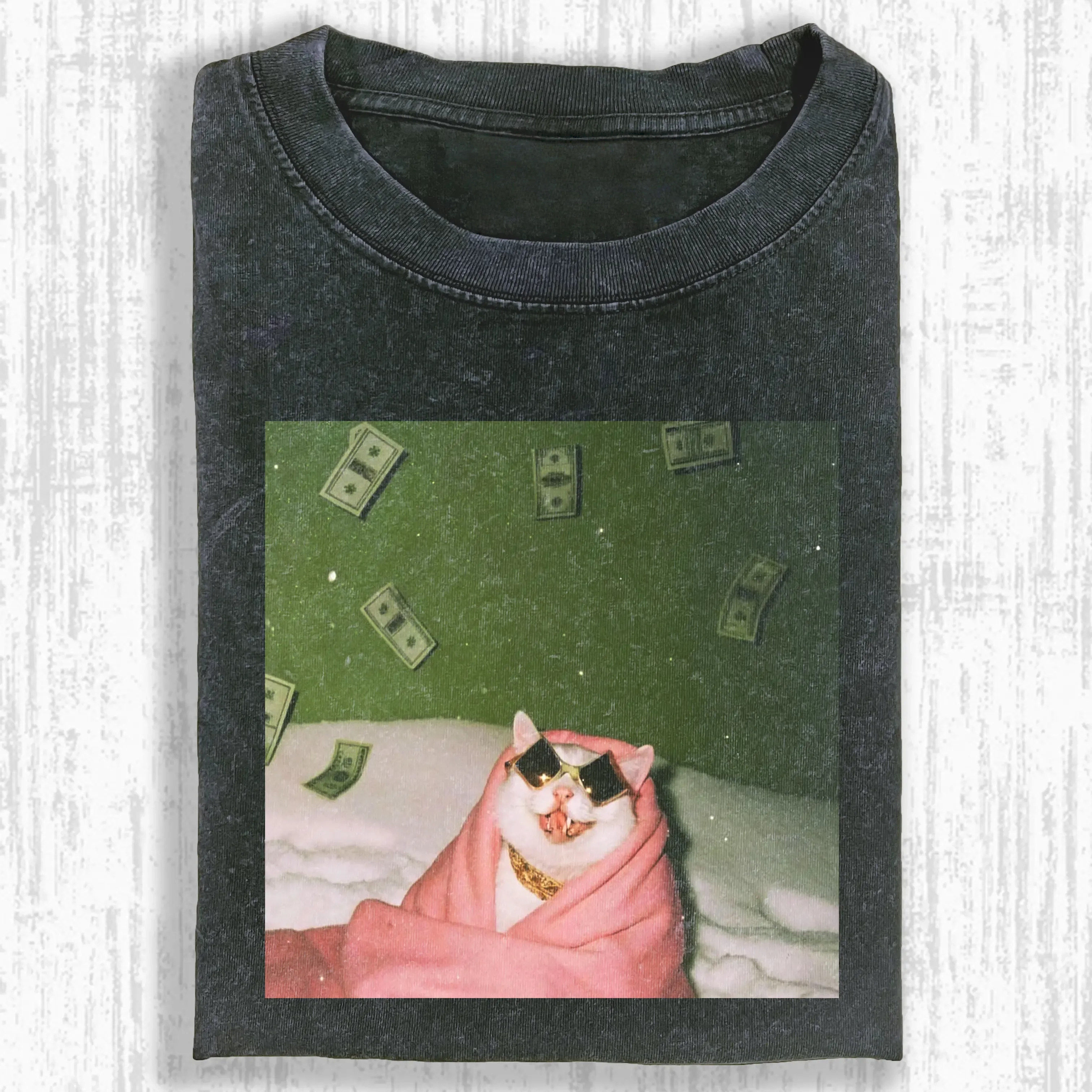 RICH CATS T-SHIRT-ComicClothe