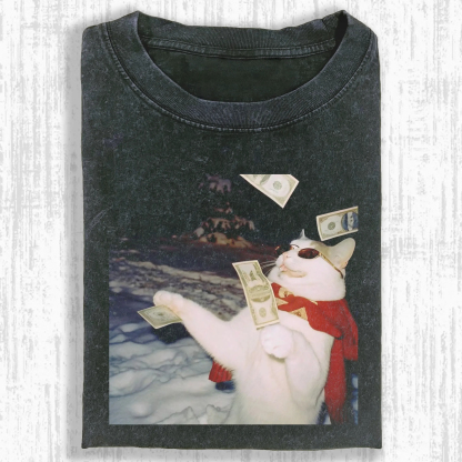 RICH CATS T-SHIRT-ComicClothe