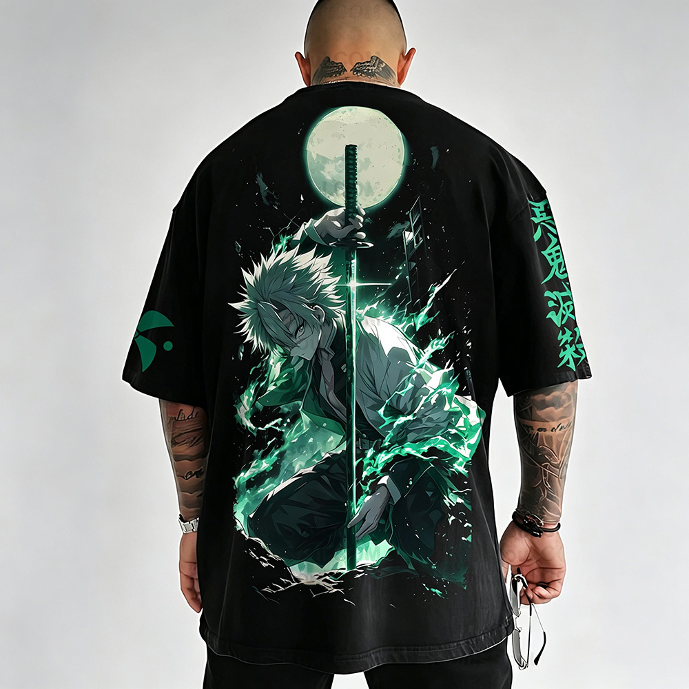 Unisex Anime Inspired Vintage T-Shirt