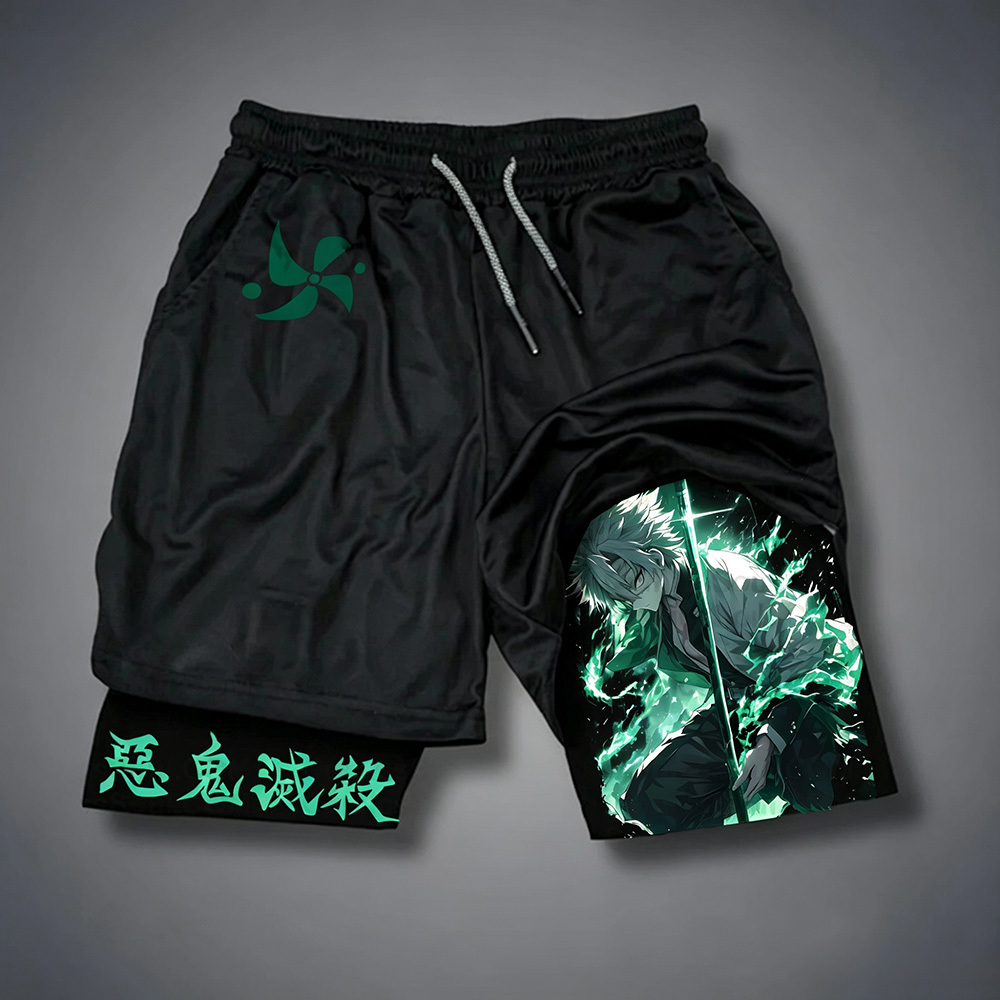 Unisex ��Demon Slayer�� Casual Anime Streetwear Pants