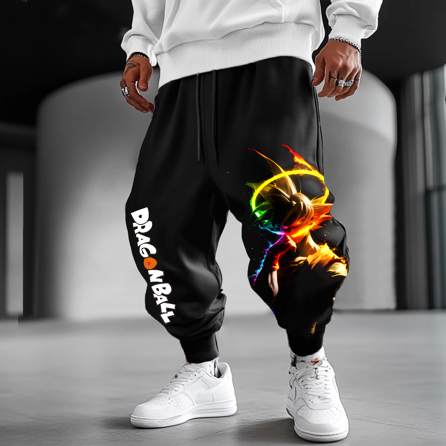 Unisex Casual Anime Streetwear Pants-AnimeClothe